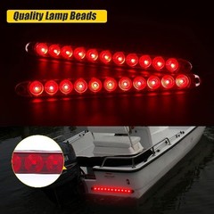15inch 11 LED Trailer Rear Light Bar, Park/Brak Size: 15inch trailer light bar