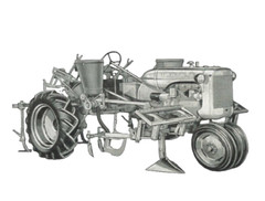 Allis Chalmers A Birds-Eye Model C Cultivator or Front Mounted Planter Brochure