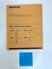 CAT Caterpillar 4G63 4G64 Gasoline Engines Lift Trucks Parts Manual 98715-40020