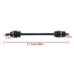 2pcs Front CV Axles Drive Shaft for 570 900 800 1000 1332637