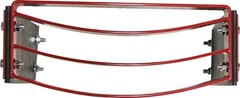 KM Universal Bolt-On Flex Step – Red flexible step for tractors