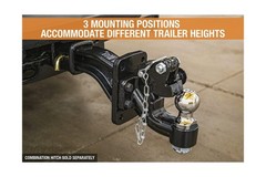 Buyers Products – PM25812 3 Position Pintle Hook Mount for 2-1/2 Inch Receive…