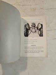 VINTAGE 1942 Ferguson Sherman Agricultural Mower Instructions Manual