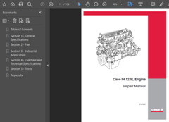 CASE IH 385 STEIGER TRACTOR MANUAL OPERATORS SERVICE SHOP ENGINE REPAIR PDF USB