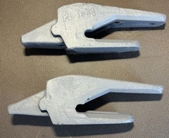 Excavating Bucket Tooth Adapter UNI-Z Size 1 Weld On (QTY 2) Heavy Equipment