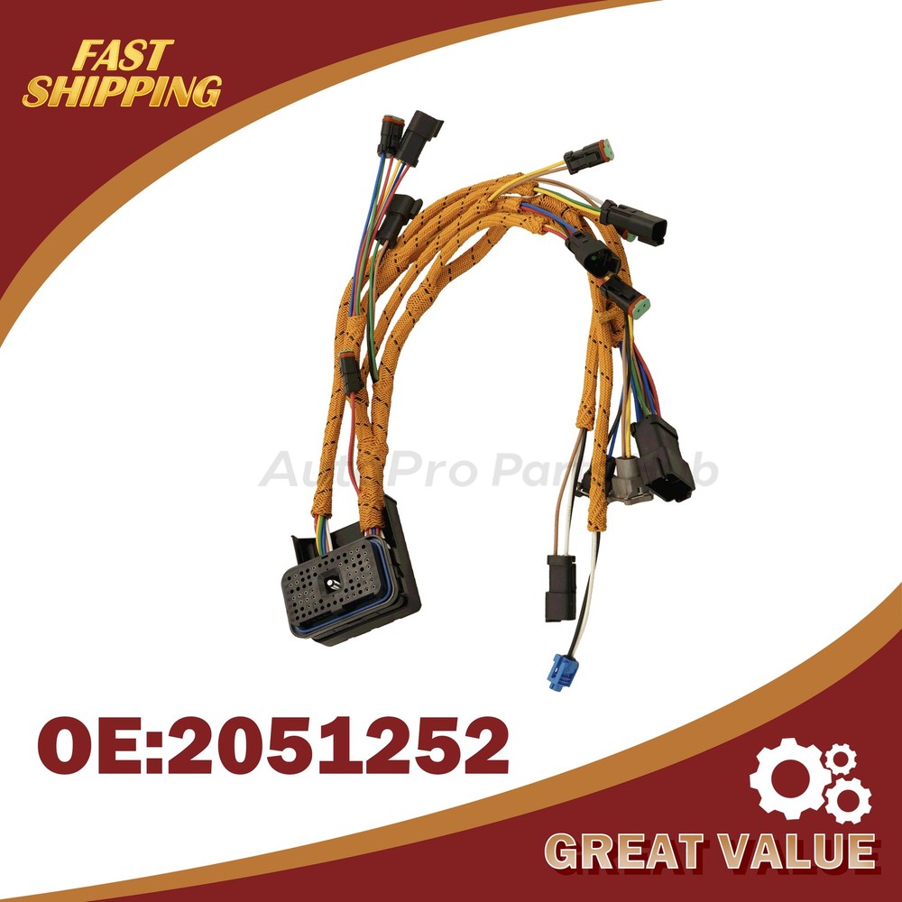 205-1252 2051252 Wiring Harness For Caterpillar 3126B 3126E 3126 Truck Engine