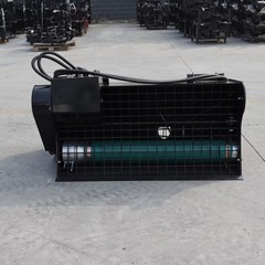 48″ Skid Steer Concrete Cement Mixer Attachment For Bobcat CAT Skid Steer