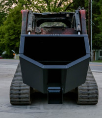 Concrete Bucket Tip to Pour HD Concrete Bucket FitsUNIVERSAL SKID STEER WE SHIP