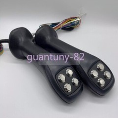 Excavator modified 4 button wood grabbing electronic control joystick handle*