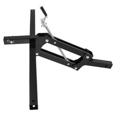 50″ 1-Point Manual Implement Lift System For ATV/UTV Lawn Tractor w/2″ Receiver