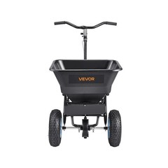VEVOR Walk-Behind Broadcast Spreader 100LB 0-9.8ft Spreading Width Fertilizer