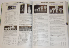 VINTAGE 1945 INDUSTRIAL ELECTRICAL SUPPLIES CATALOG! LAMPS/TRAFFIC LIGHTS/ALARMS