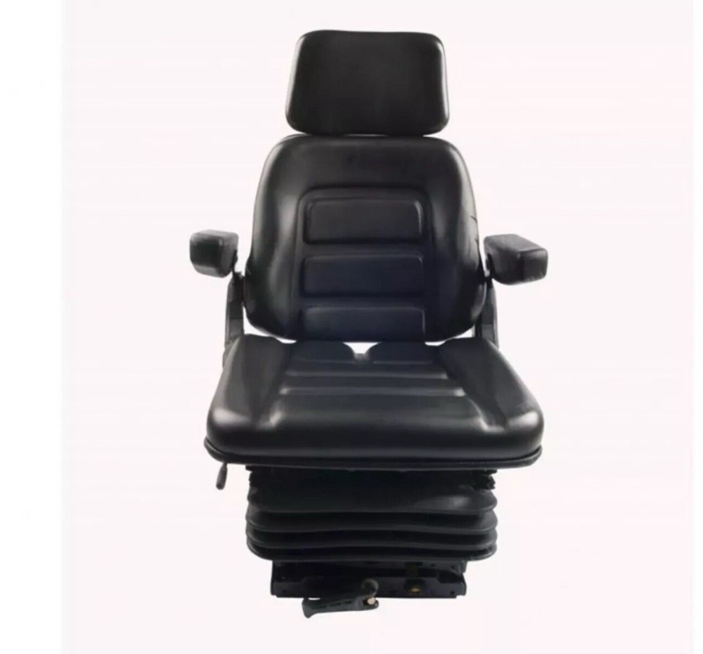 NEW SUSPENSION SEAT WITH ARMREST FITS EXCAVATOR FORKLIFT DOZER LOADER TRACTOR