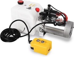 Hydraulic Power Unit 3 Quart Double Acting Dump Trailer Lifting Platforms Pump
