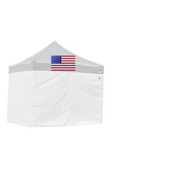 E-Z UP 10′ Canopy Sidewall Set of 4 Fits 10′ x 10′ Straight Leg Canopy White