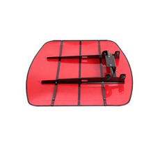 Sun Shield Tuff Top Tractor Canopy 2″x2″ 2″x3″ ROPS 48″x52″ Red Plastic GEARZAAR