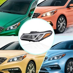 Halogen Headlight Assembly 2015-2017 Sonata Driver Side w/o LED DRL HY2502183