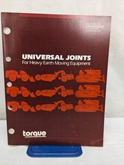 Universal Joints for Heavy Earth Moving Equipment Torque catalog 150T Jan 1985