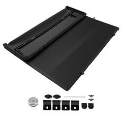5 Ft Tri-Fold Tonneau Cover fit for Honda Ridgeline 2017 2018 19 2020 21 22 23