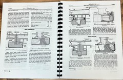 Service Manual fits John Deere Carburetors for A B D G H L M R Series Tractors