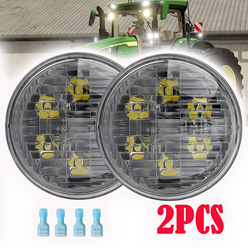 2x Par36 Flood 30W LED Work Light for John Deere Case IH New Holland RE561117