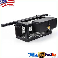 Heavy Duty Tractor Tool Box 24″x10″x10″ Multi-Function Tractor Basket Attachment