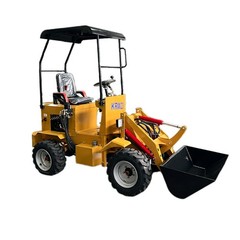 KRW23 700KG Mini Skid Steer Ride-On Wheel Loader 23 HP Gasoline RATO EPA Engine