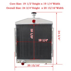Radiator For Lincoln Welder 200&250 AMP SA200,SA250&H19491,G1087&G10877198