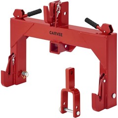 3 Point Quick Hitch w/ 2″ Hitch Receiver Category 1 Tractor Quick Attach 3000lbs