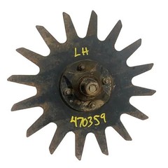 Used Yetter Wheel Left Hand fits John Deere 7200 fits White fits Kinze