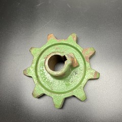 John Deere PK1484H Chain Sprocket 1” shaft 9 teeth approx 5-1/2” diameter