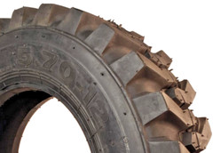 5.70-12 Carlisle R-4 TIRE 570-12 5.70×12 570×12 Skid Steer Garden Tractor 4pr TL