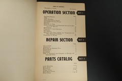 Maintenance Manual Parts Catalog TM 5-9060 War Department Book Crane Tractor