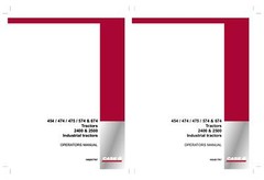 CASE IH 454 474 574 674 UNITED KINGDOM BUILD INDUST TRCTS OPERATOR`S MANUAL