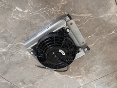 AGT Radiator Plus Hydraulic Oil Cooler Fan For H12/QH12Mini Excavator Attachment
