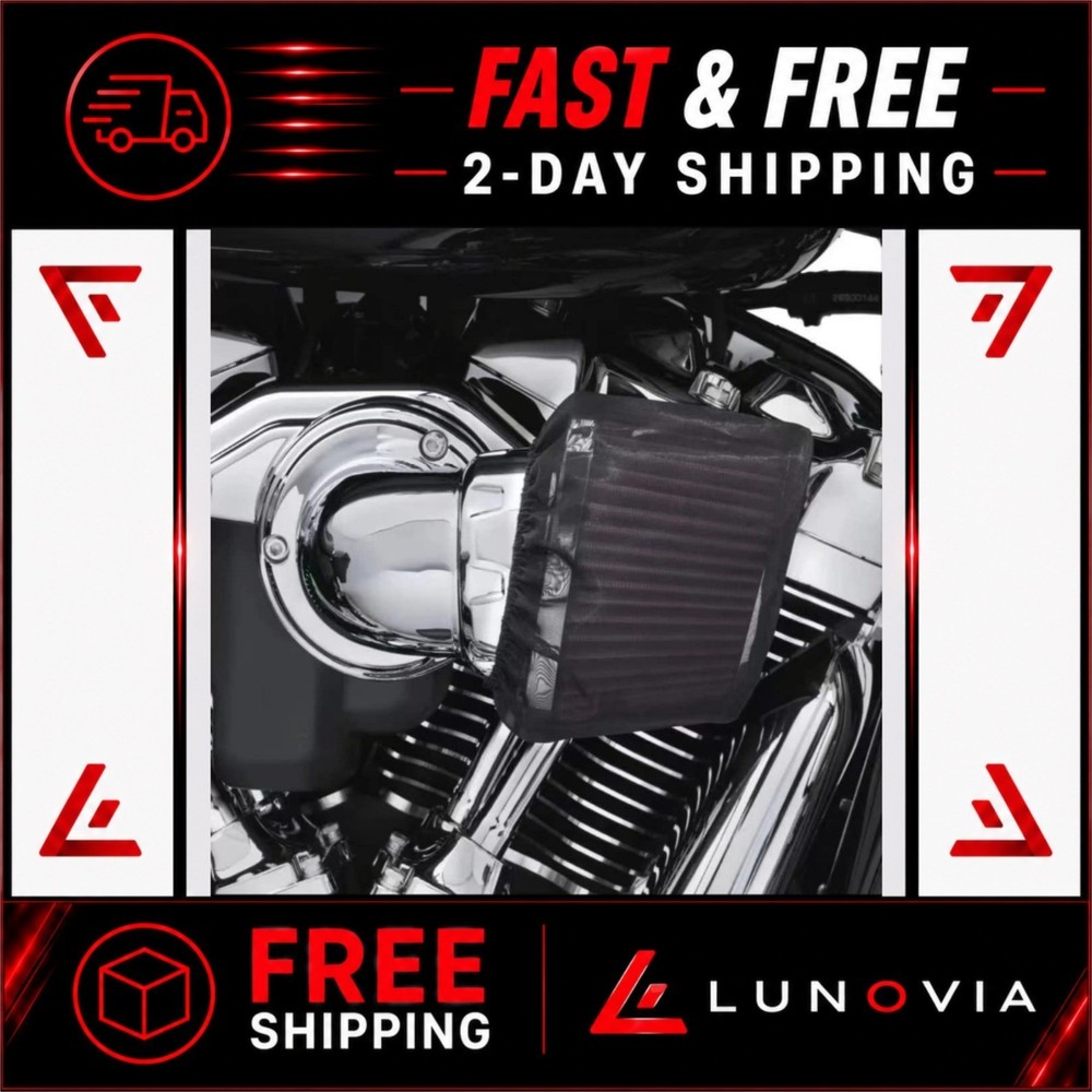M Maintenanse Air Filter Rain Cover for Harley Touring Dyna Softail 117