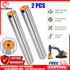 2-Pack Excavator Bucket Attachment Pin 40mm x 270mm 40CR High-Strength Steel