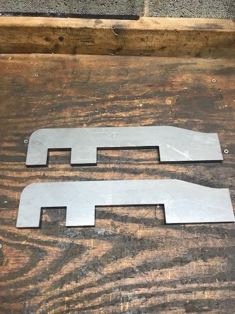 Skid steer Bobcat style Quick attach Lower mount 3/8″ thick Bucket attachment NP