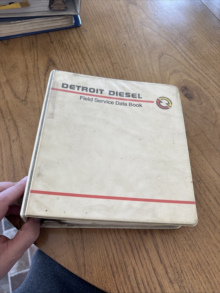 Detroit Diesel Field Service Technical Data Manual Book, 6SE266
