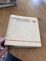 Detroit Diesel Field Service Technical Data Manual Book, 6SE266