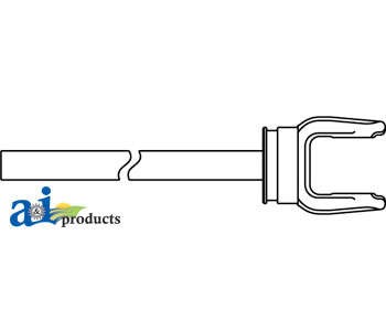 Yoke & Shaft Compatible w/Ford New Holland Equipment – 65-1828 D181036