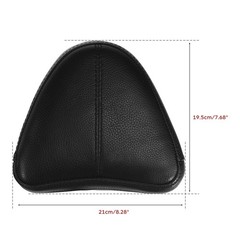 Black Passenger Sissy Bar Pad Fit for Indian Scout 2015-2024
