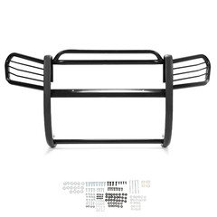 Kojem Grill Guard Compatible 2003-2009 Toyota 4Runner Steel Front Black Light