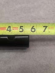 Auger Adapter 2-9/16 Inch Round Unit Female to 2 Inch Round Bit Male Made In USA