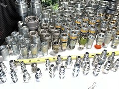 260 QTY! MASSIVE MIX LOT- Parker Swagelok Dixon Quick Disconnect Brass Stainless