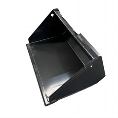 AGT 32 inch Toothless Bucket for Mini Skid Steer Loader Bucket Without Teeth