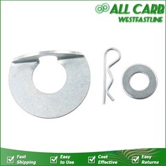 Gray Category 2 Tractor Easy Change Quick Hitch with Stabilizer Bar