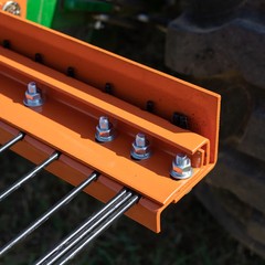 Titan Attachments 3 Point 5 FT Pine Straw Needle Rake, Category 1 Tractors