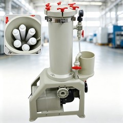 High-Flow Industrial Filter for Electroplating Nickel / Injection Molding 220V