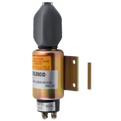 Fuel Shut Off Solenoid for Combine,Tractor,Backhoe Excavator 2001-12E2U1B1S1A
